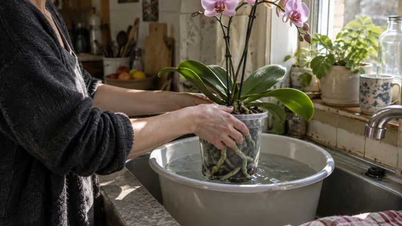 Bien réussir l’arrosage de votre orchidée au quotidien