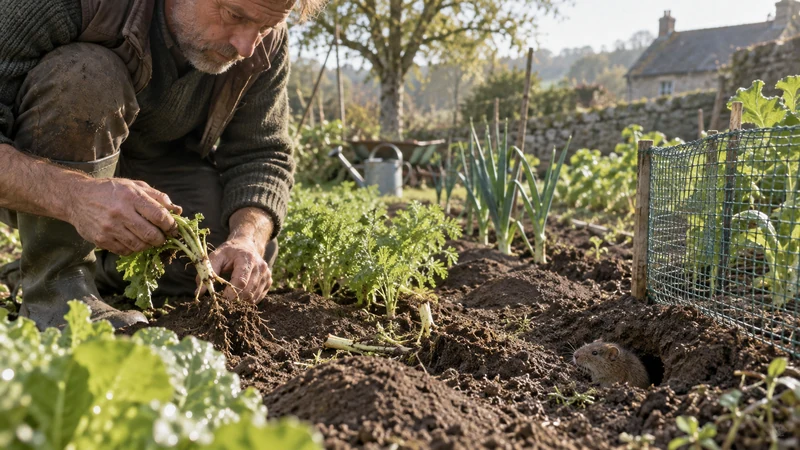 Identifier et éloigner le rat taupier de votre jardin