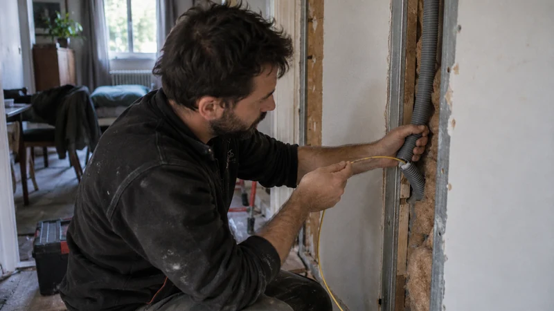Quelle gaine choisir pour passer la fibre optique en intérieur ?