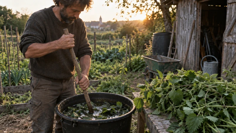 Purin d’ortie : créez votre engrais naturel et stimulant