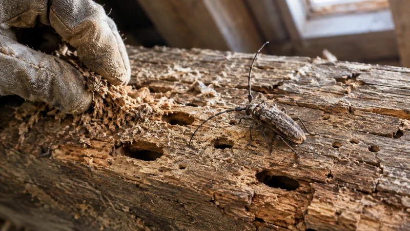 Traiter l’insecte capricorne dans votre charpente