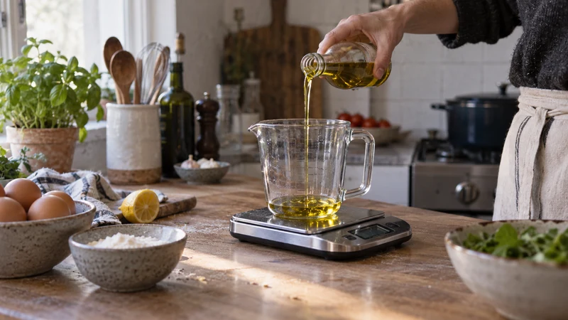 Millilitres en grammes : tableau et calcul de conversion