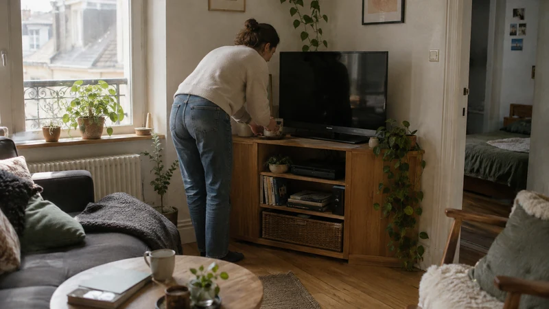 Optimiser son salon avec des meubles TV d’angle élégants
