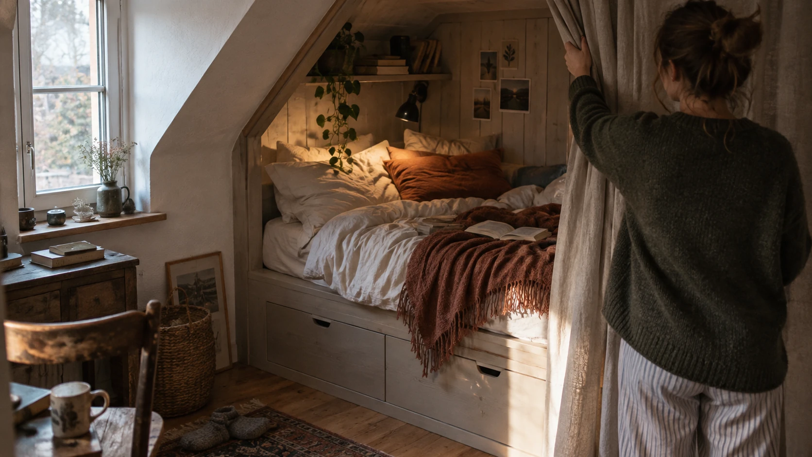 Petits espaces, comment aménager des lits dans une alcôve ?