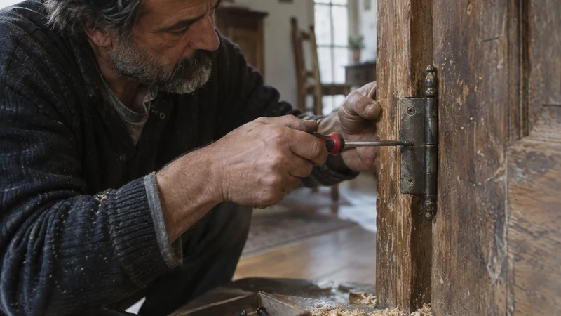 Réparer les gonds d’une porte en bois : le guide ultime