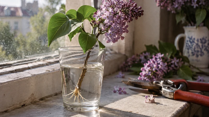 Bouture du lilas dans l’eau : réussir à coup sûr