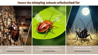 Différencier insectes et cafards : 5 astuces incontournables